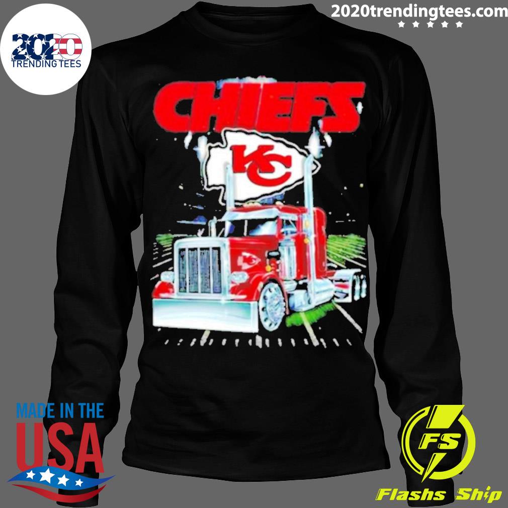 Funny truckers Love Kansas City Chiefs shirt, hoodie, sweater, long sleeve  and tank top