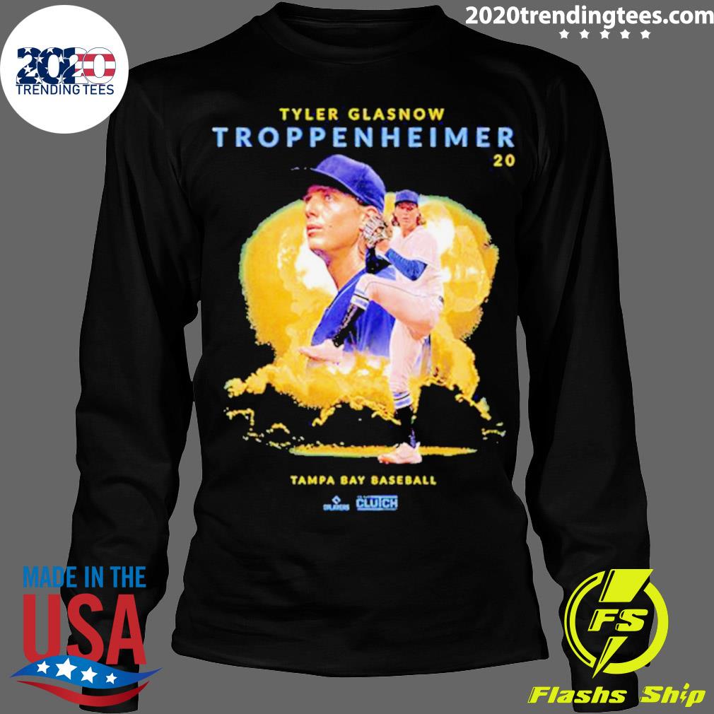 Official Tyler Glasnow Oppenheimer Tampa Bay Baseball t-shirt, hoodie,  longsleeve, sweater