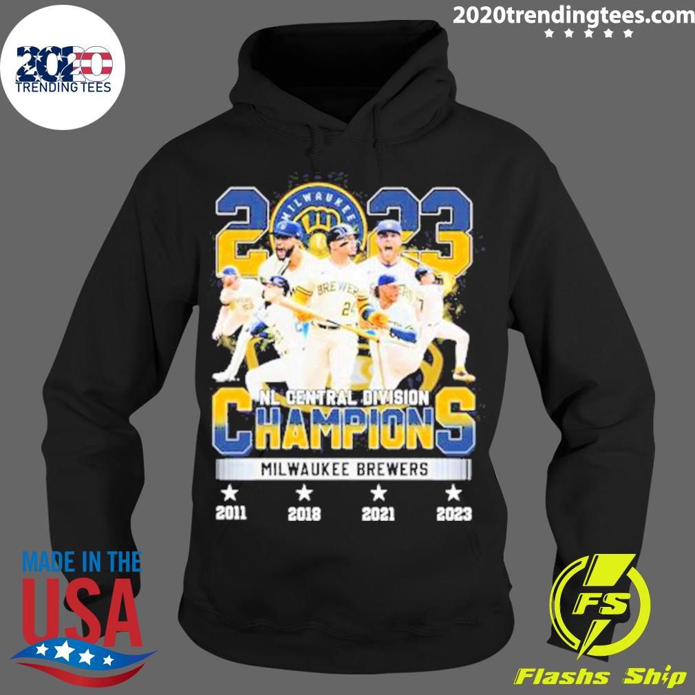 2023 NL Central Division Champions Milwaukee Brewers 2011-2023 Shirt,  hoodie, sweater, long sleeve and tank top