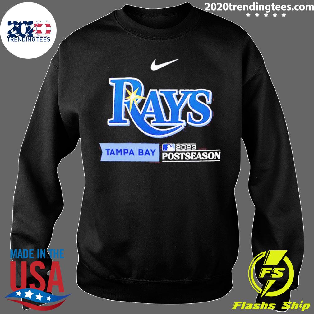 Nike Tampa Bay Rays 2023 Postseason logo shirt, hoodie, sweater, long  sleeve and tank top