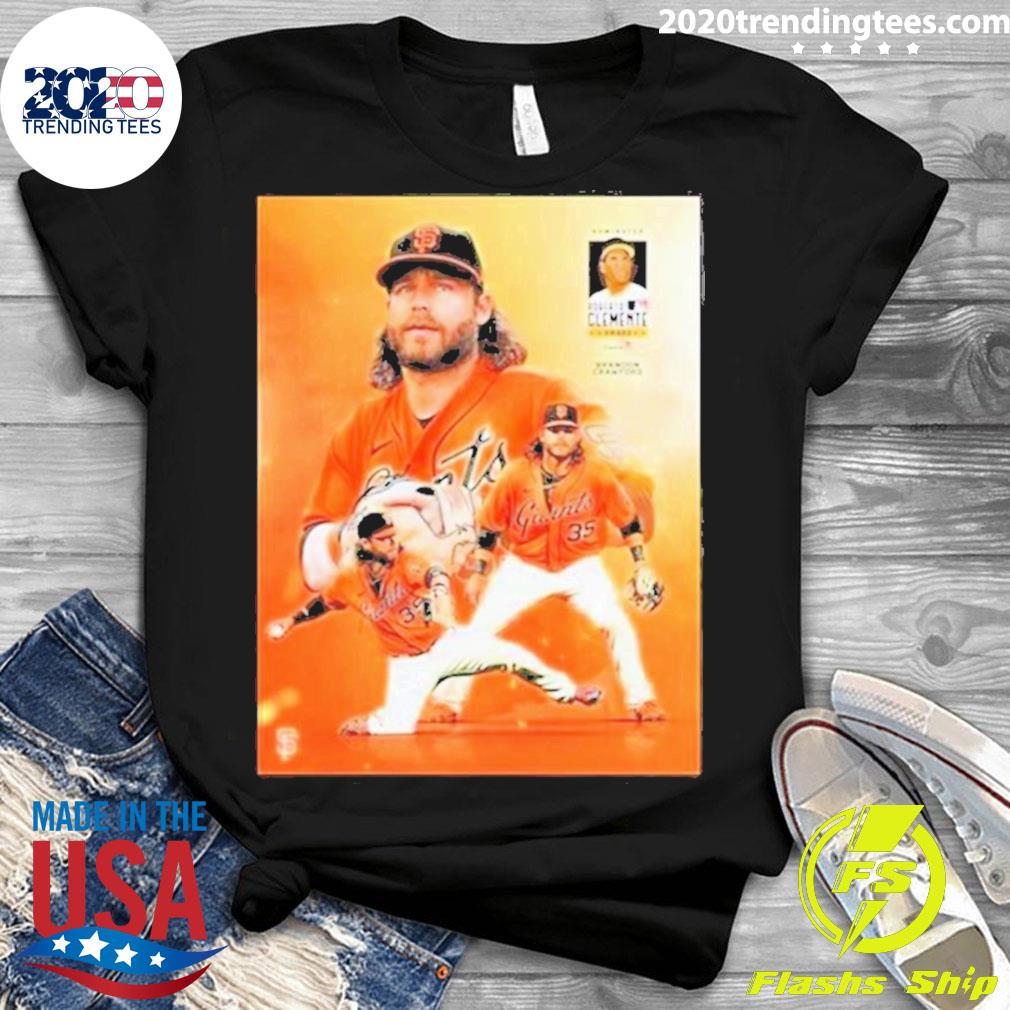 Brandon Crawford Is The SF Giants Nominee For The 2023 Roberto Clemente  Award Shirt, hoodie, sweater, long sleeve and tank top