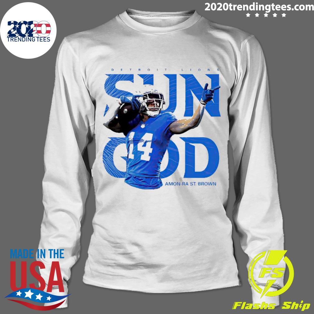 Official Detroit Lions Amon Ra Sun God 2023 Shirt, hoodie, sweater