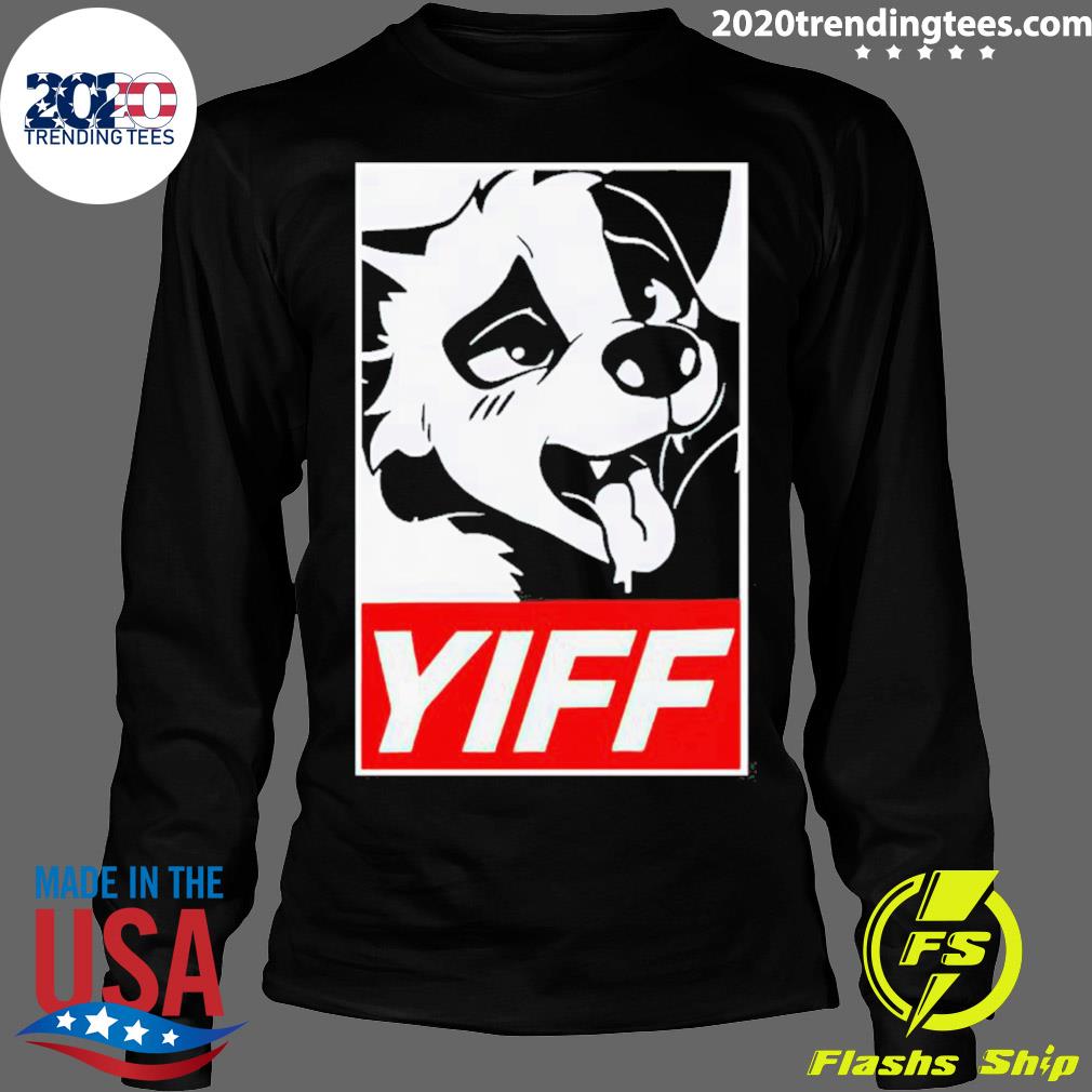 Official furry Yiff T-shirt - 2020 Trending Tees