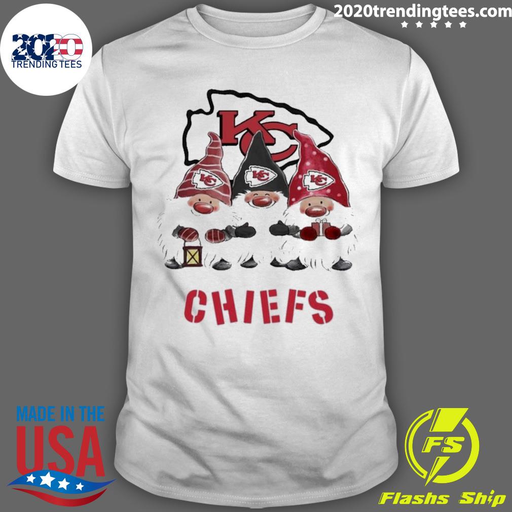 Gnomies Kansas City Chiefs Christmas Vintage shirt - Limotees