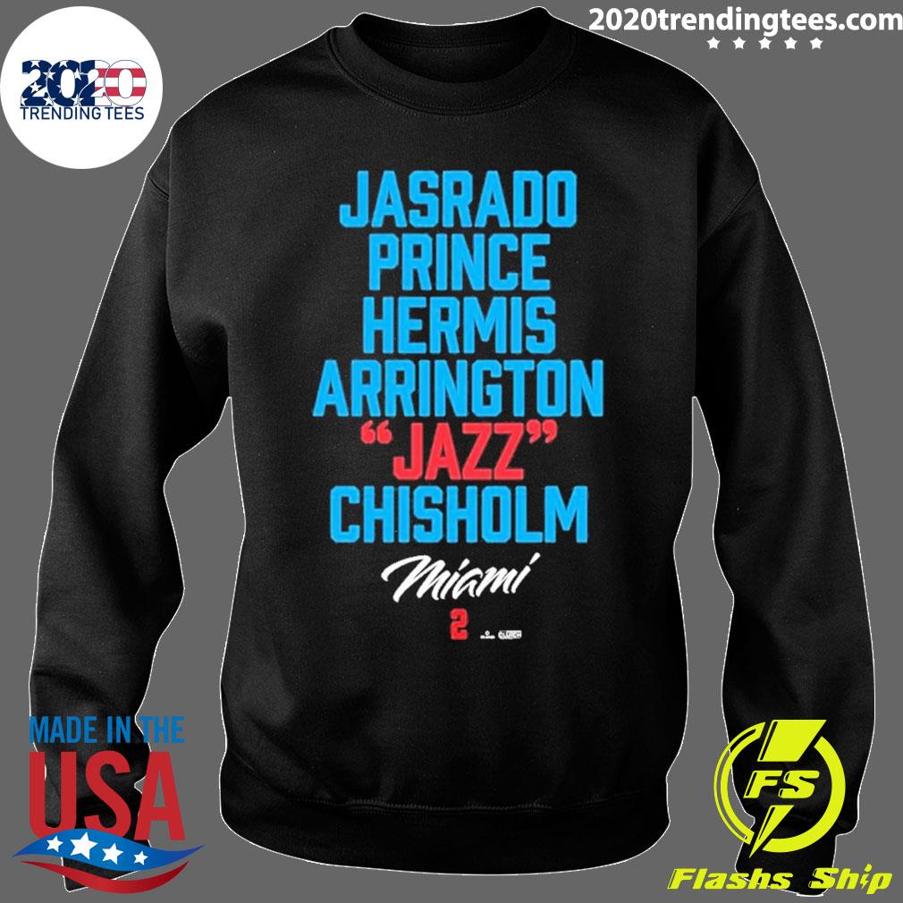 Premium Miami Marlins City Jazz Chisholm shirt, hoodie, sweater