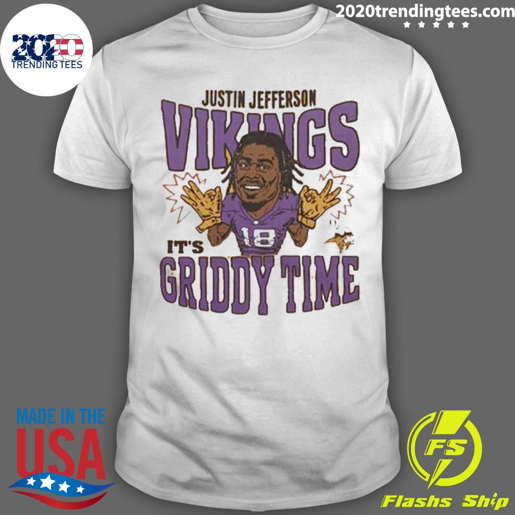 Justin Jefferson Minnesota Vikings griddy shirt, hoodie, sweater, long  sleeve and tank top