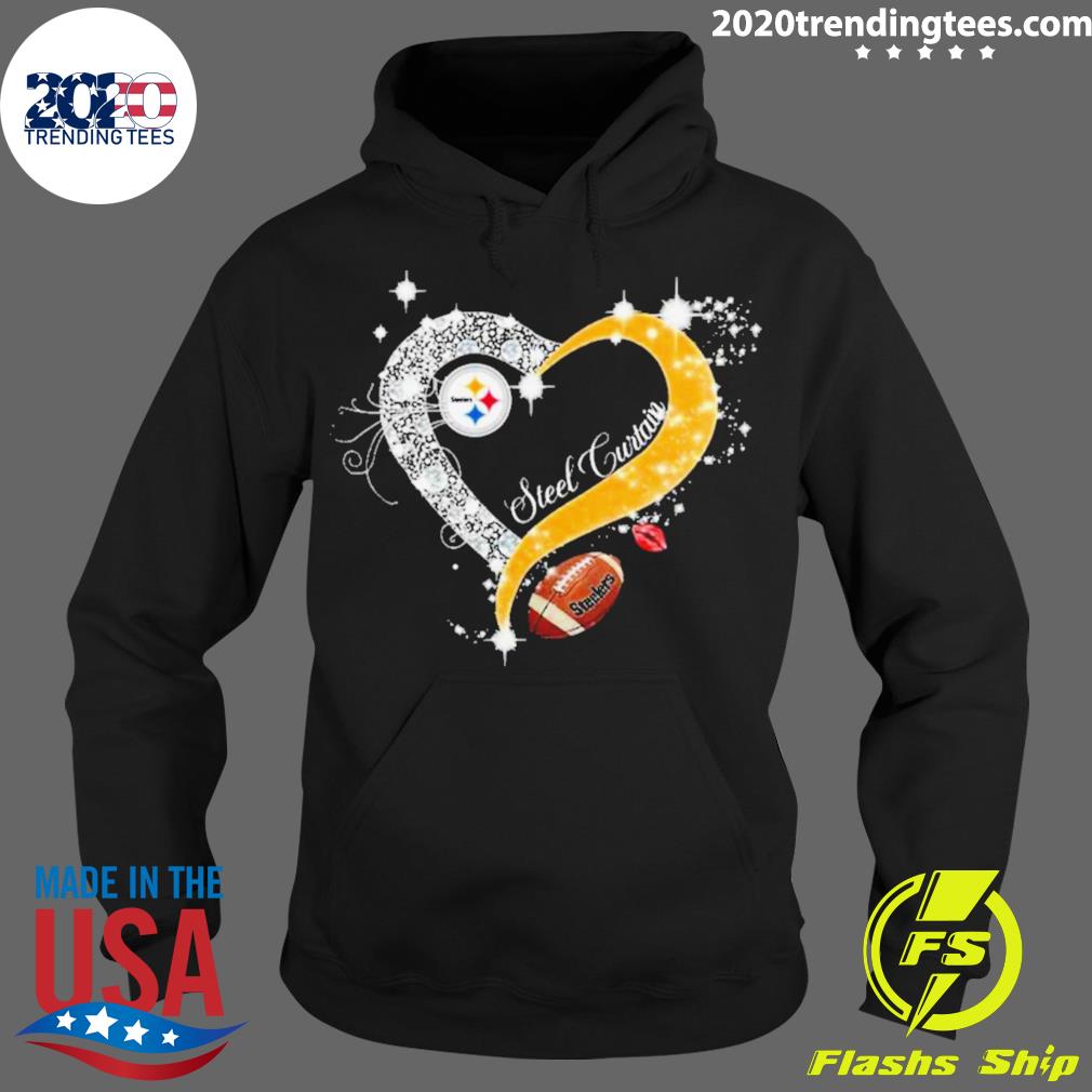 Pittsburgh Steelers steel curtain logo 2023 T-shirt, hoodie, sweater, long  sleeve and tank top