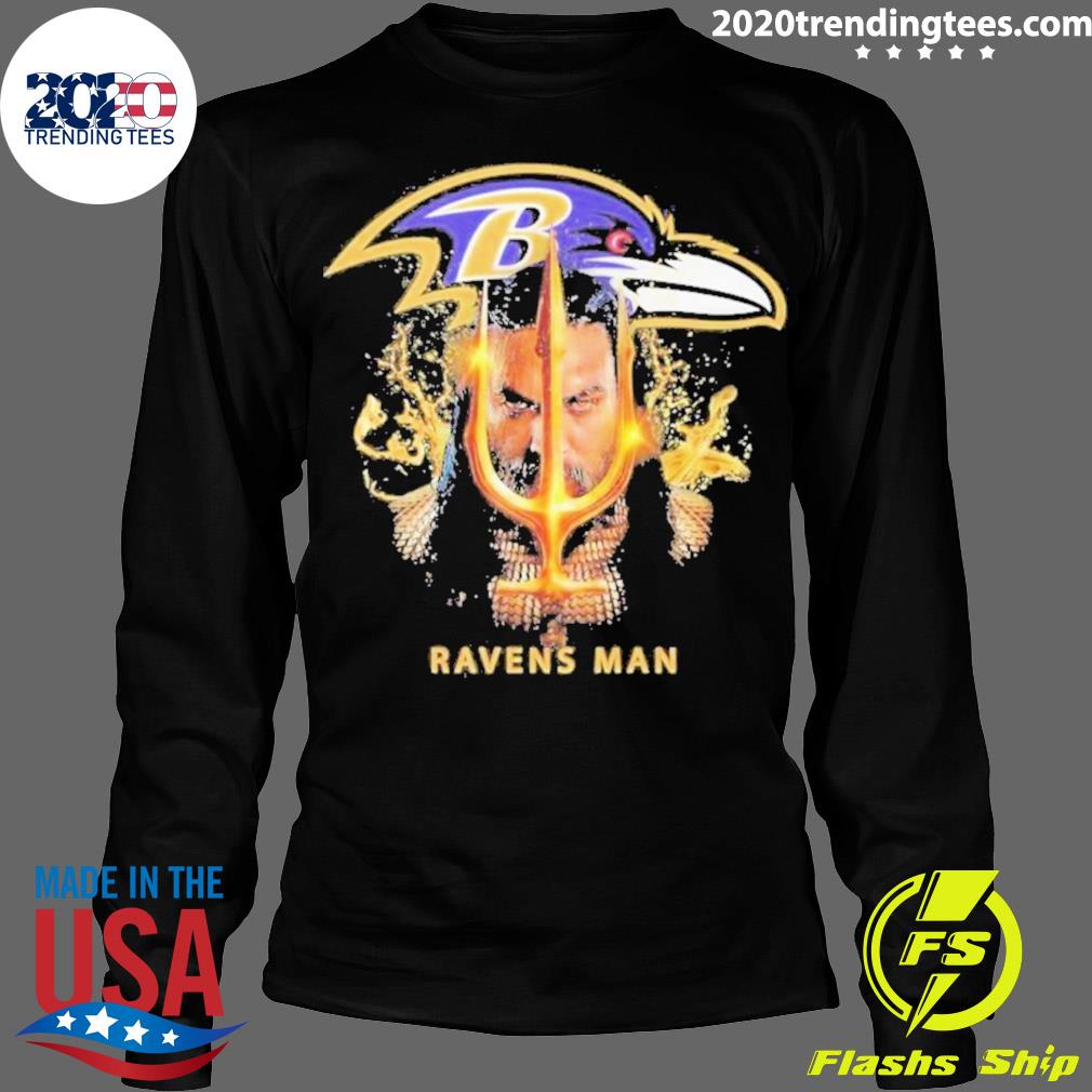 Aquaman Baltimore Ravens Man Shirt, hoodie, sweater, long sleeve