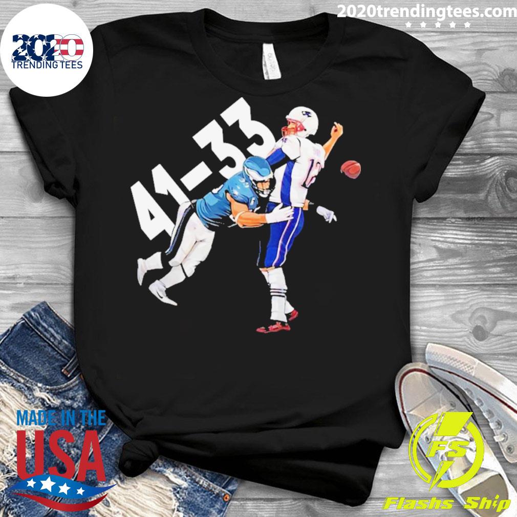 Official tom Brady 41 33 Shirt, hoodie, sweater, long sleeve and tank top