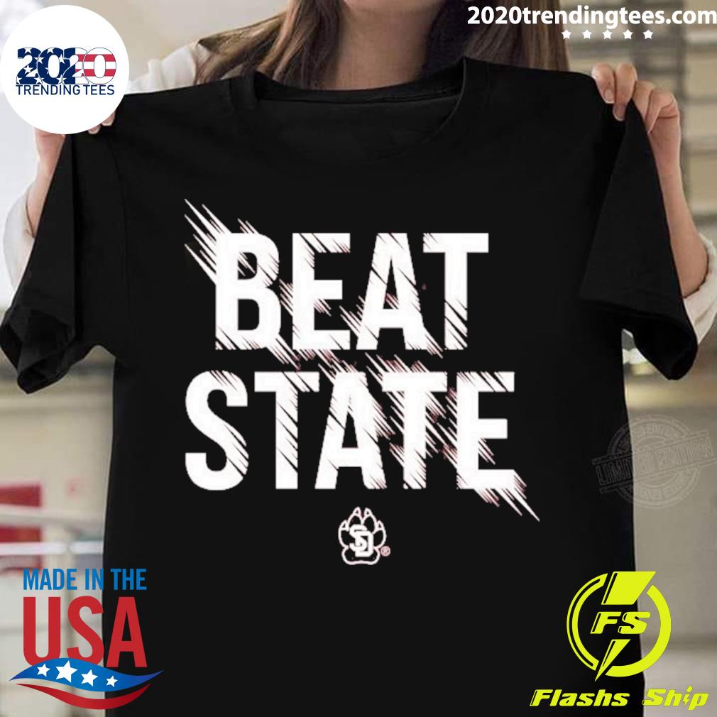 Beat South Dakota State 2023 South Dakota Football T-shirt