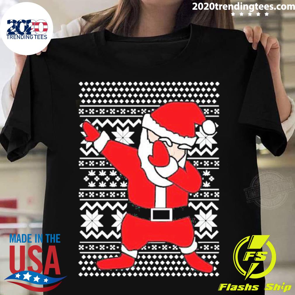 Dabbin' Santa Ugly Christmas T-shirt