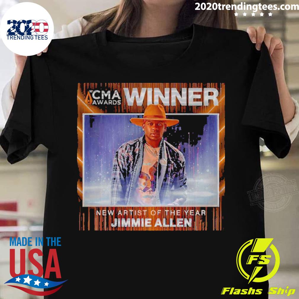 Jimmie Allen New Artist Of The Year Mca T-shirt