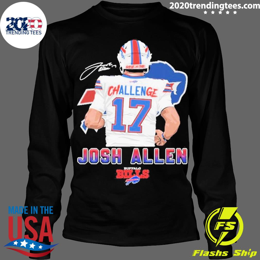 Buffalo Bills Josh Allen Challenge 17 Unisex T-Shirt - Cattrendtees