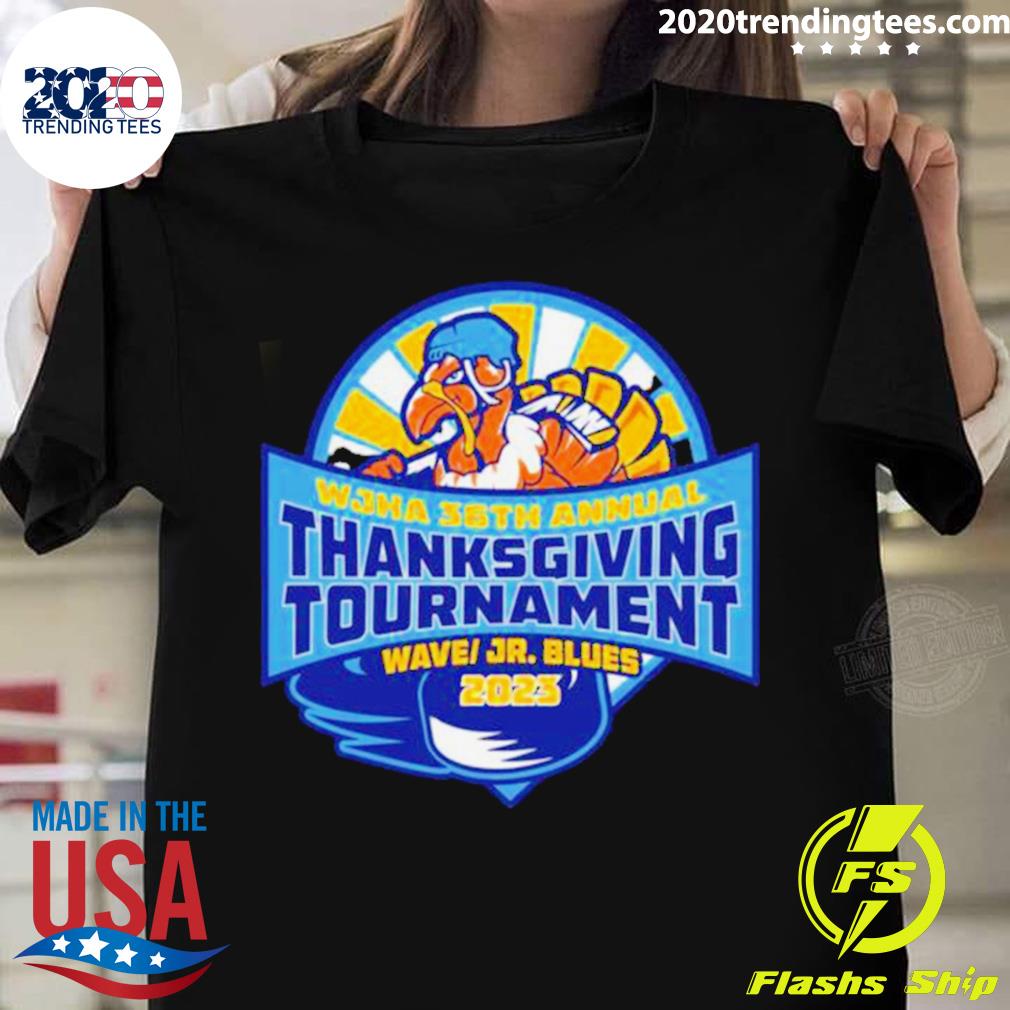 Official 36th Annual Thanksgiving Tournament Nov 24th-26th 2023 T-shirt