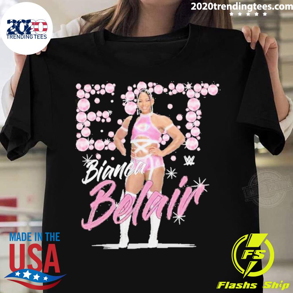 Official 500 Level Bianca Belair Pose T-shirt