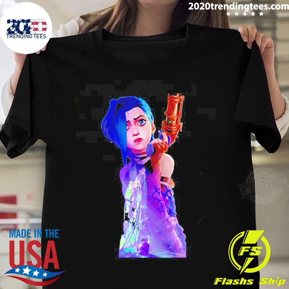 Official arcane Science Fantasy Jinx T-shirt
