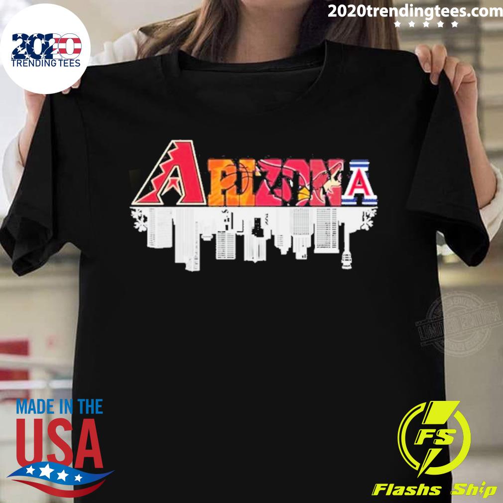 Official arizona Skyline Sports Teams Logo T-shirt