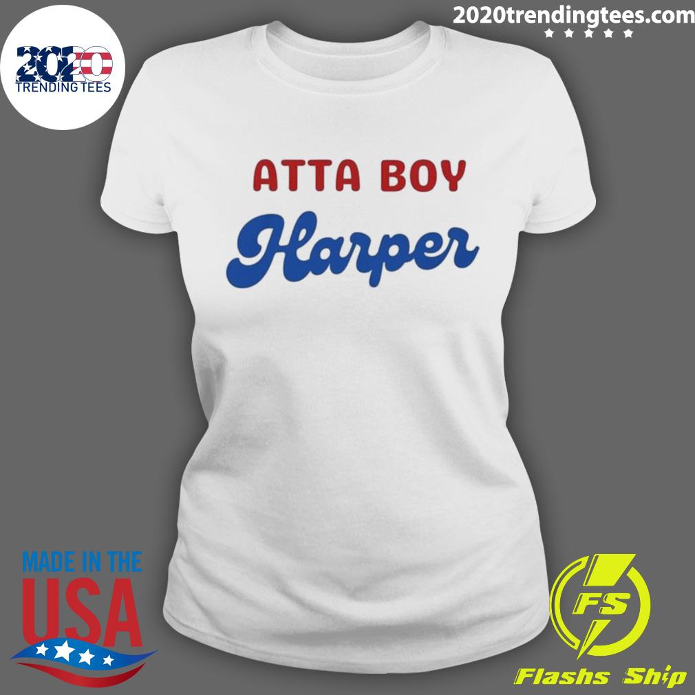 Bryce Harper Philadelphia Phillies Atta Boy T-shirt - Shibtee Clothing