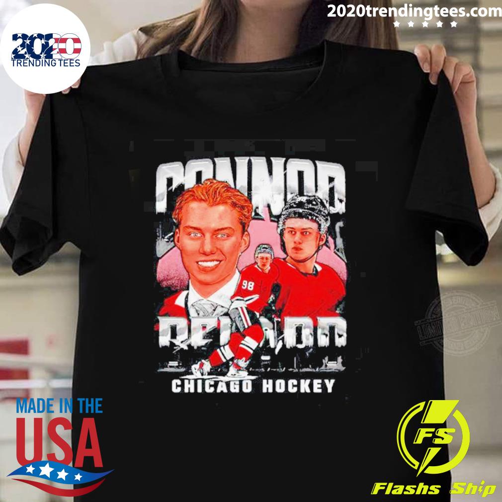 Official best Connor Bedard Chicago Hockey Vintage T-shirt