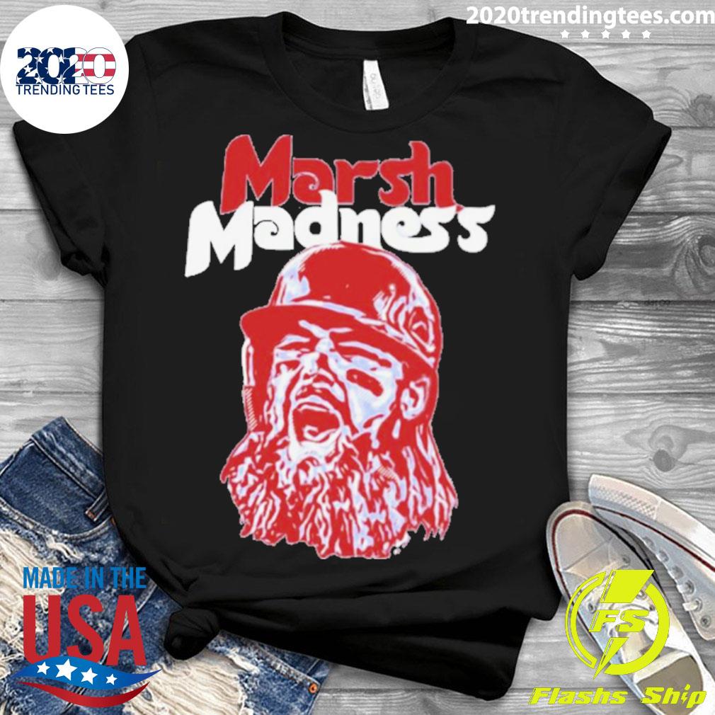 Official brandon Marsh Madness Phillies Baseball 2023 Shirt,Sweater,  Hoodie, And Long Sleeved, Ladies, Tank Top