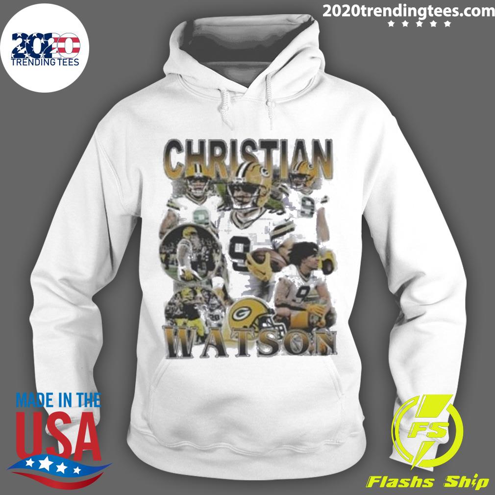 Official christian Watson Green Bay Packers Shirt, hoodie, tank top,  sweater and long sleeve t-shirt