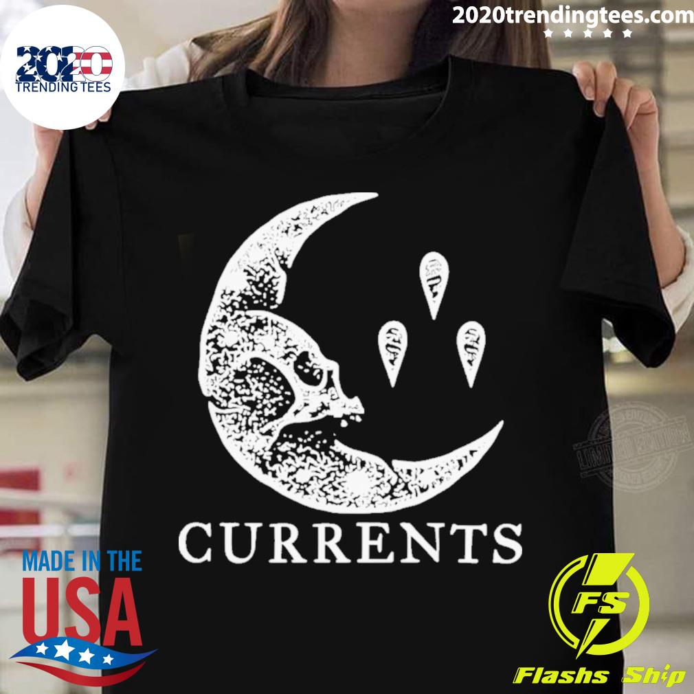 Official currents Merch Moon Logo T-shirt