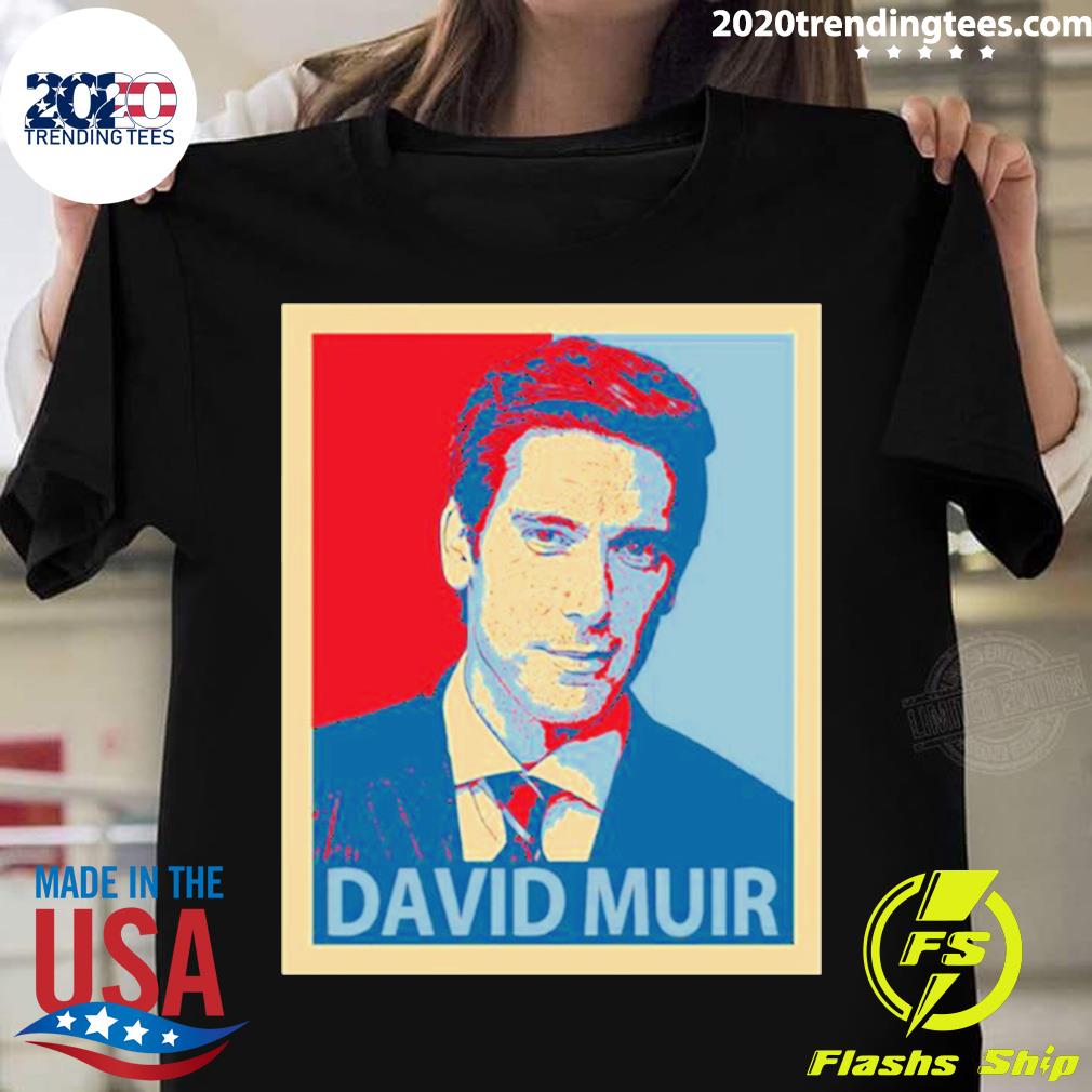 Official david Muir Hope Graphic T-shirt