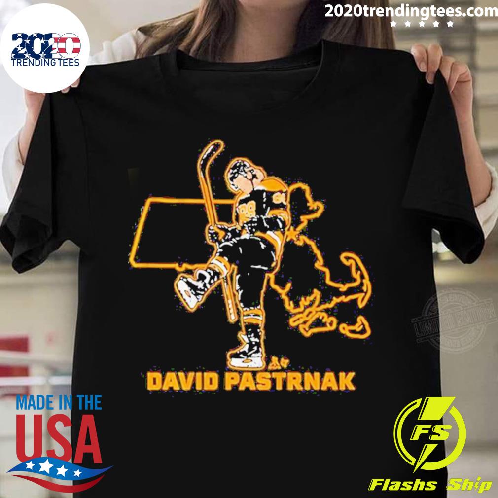 Official david Pastrnak State Star T-shirt