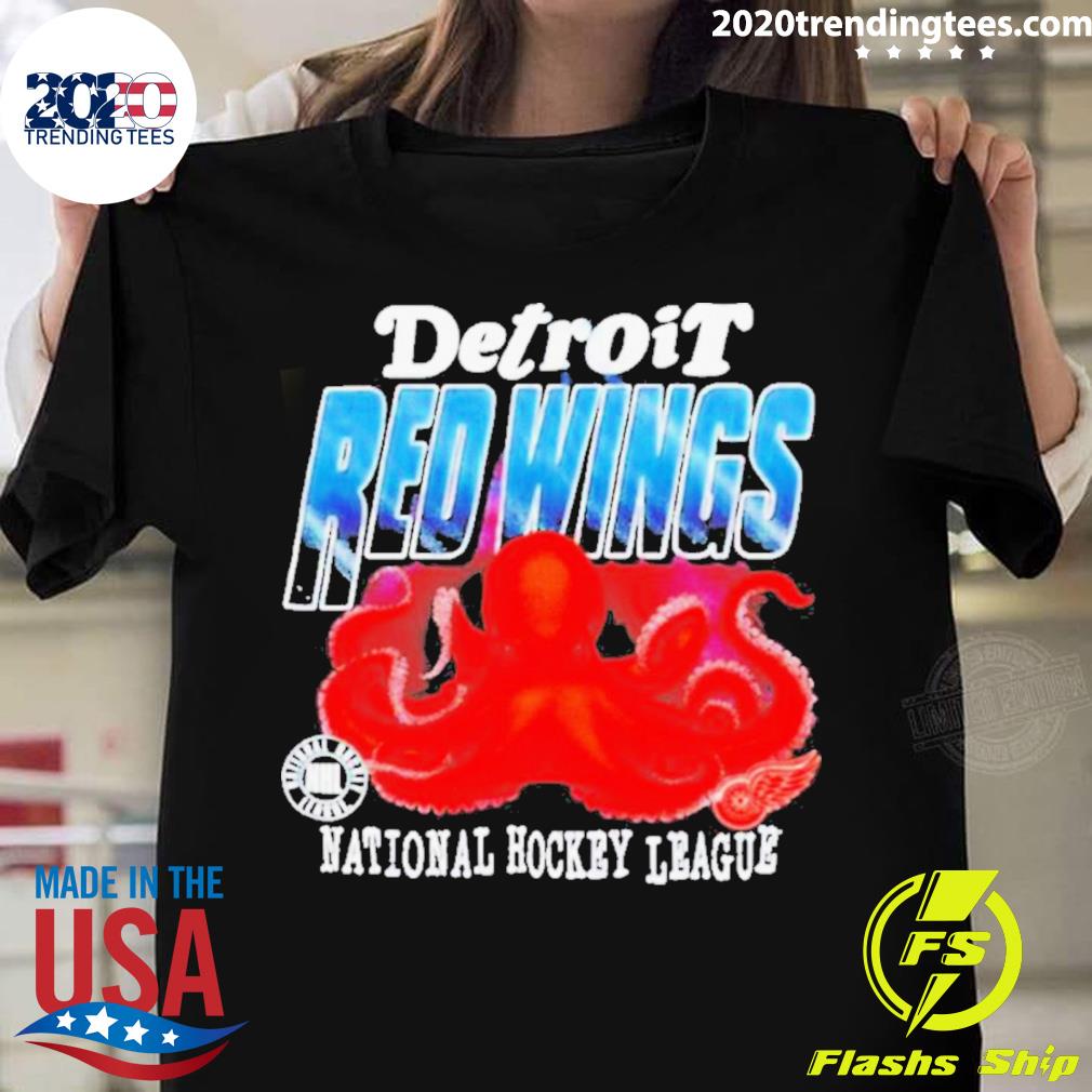 Detroit Red Wings Octopus logo shirt, hoodie, sweater, long sleeve and tank  top