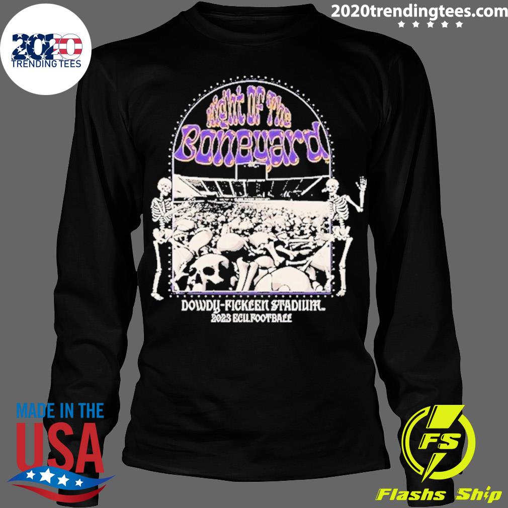 ECU Pirates Night Of The Boneyard 2023 Shirt, hoodie, sweater and long  sleeve