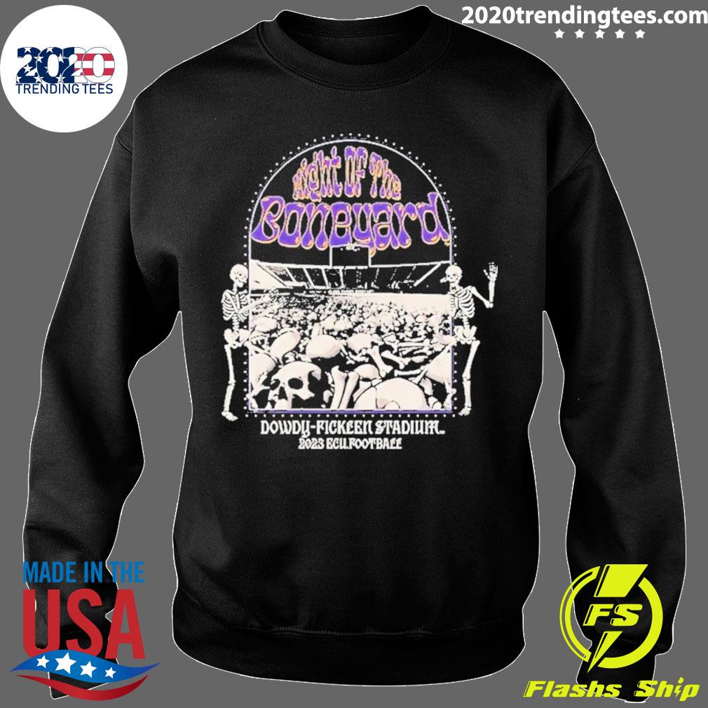 ECU Pirates Night Of The Boneyard 2023 Shirt, hoodie, sweater and long  sleeve