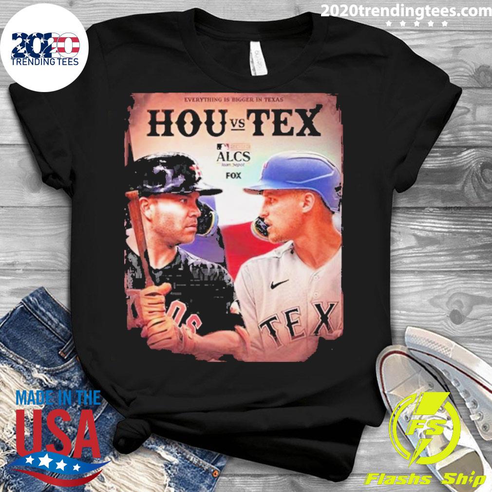 Texas Rangers Vs Houston Astros Alcs 2023 Art T Shirt, hoodie