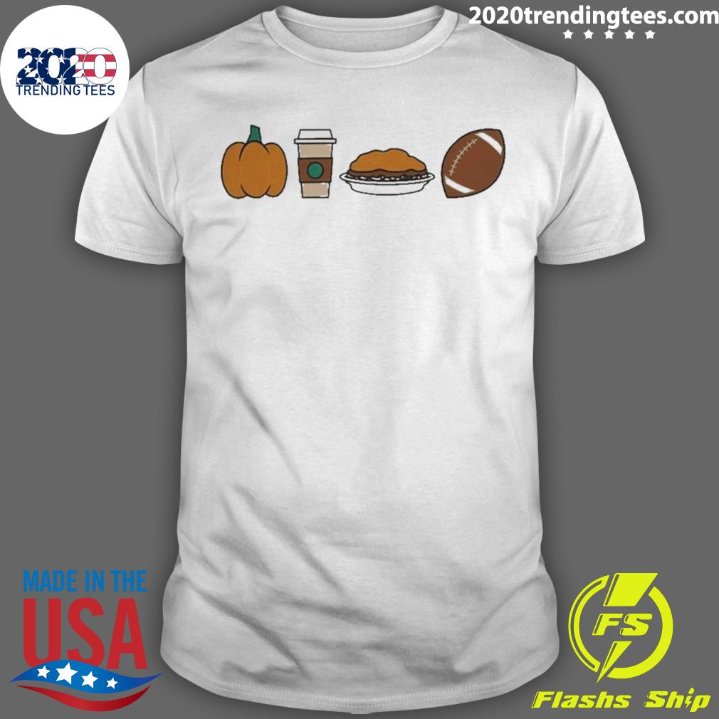 Official fall Things Icons Isotypes T-shirt