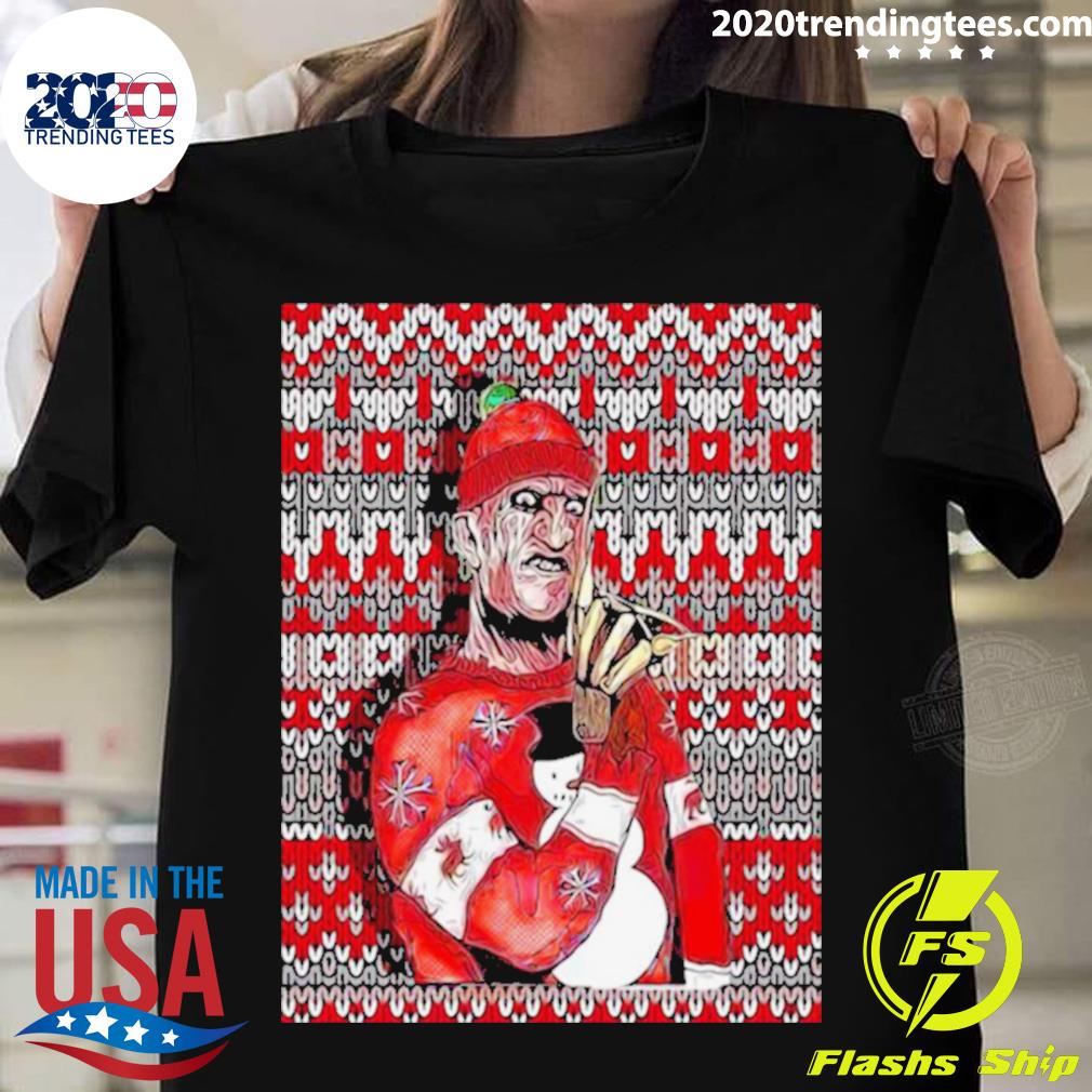 Official freddy’s 2023 Christmas T-shirt