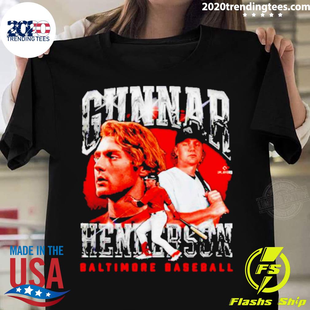 Gunnar Henderson Baltimore Cartoon Baseball Shirt, hoodie, sweater, long  sleeve and tank top