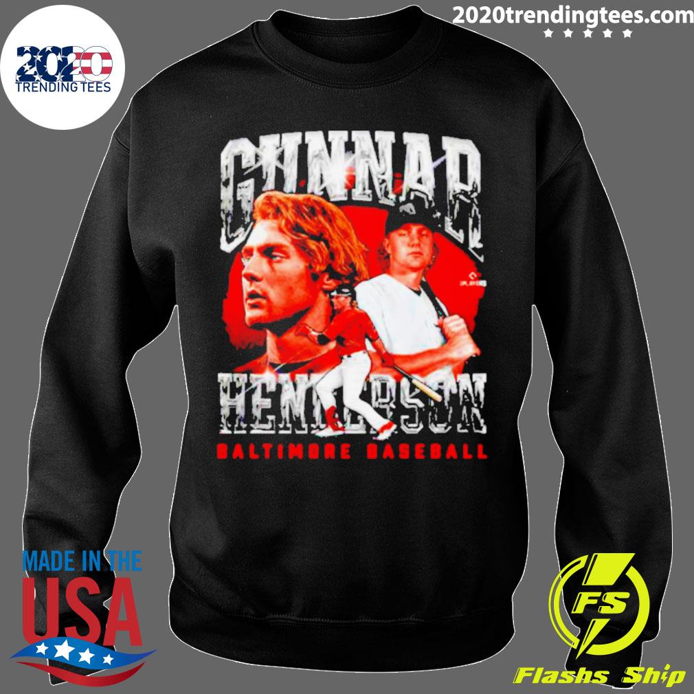 Gunnar Henderson Baltimore Cartoon Baseball Shirt, hoodie, sweater, long  sleeve and tank top