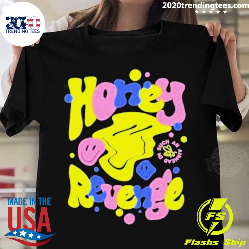 Official honey Revenge Smiling Logo T-shirt