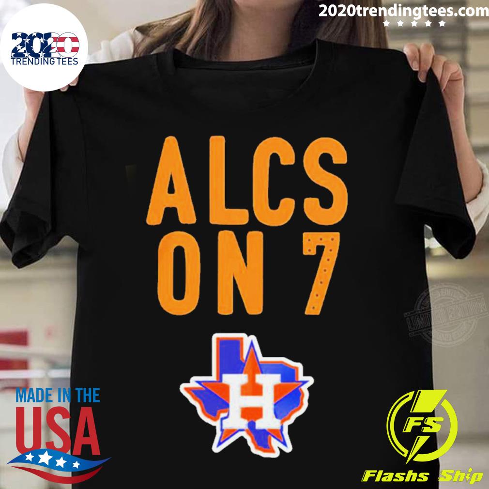 Official houston Astros Alcs On 7 Logo T-shirt