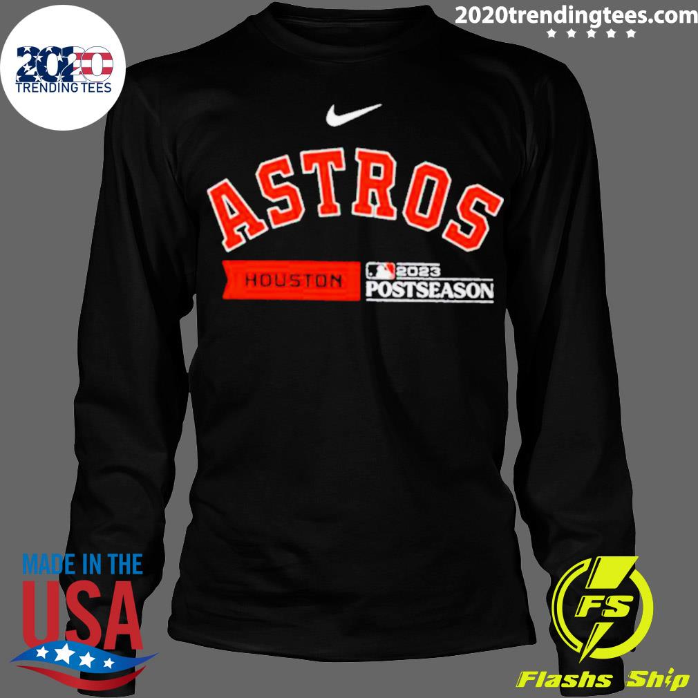 Houston Astros Nike 2023 Postseason Authentic Collection Dugout T-Shirt