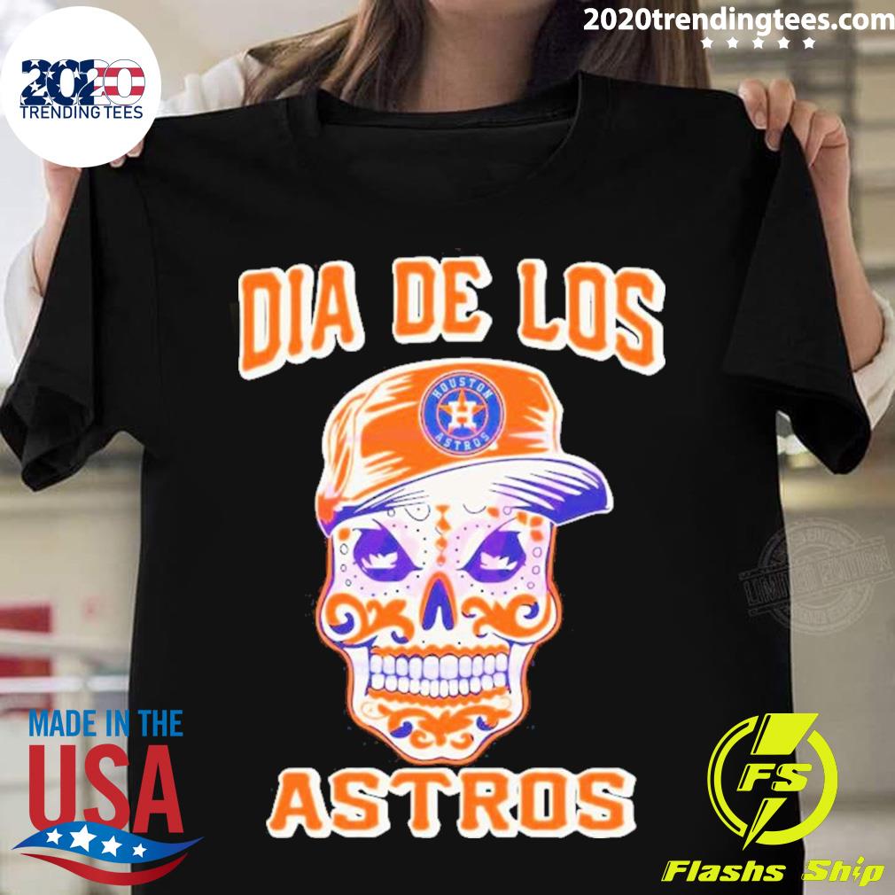 Sugar Skull Houston Astros Dia De Los Astros Shirt