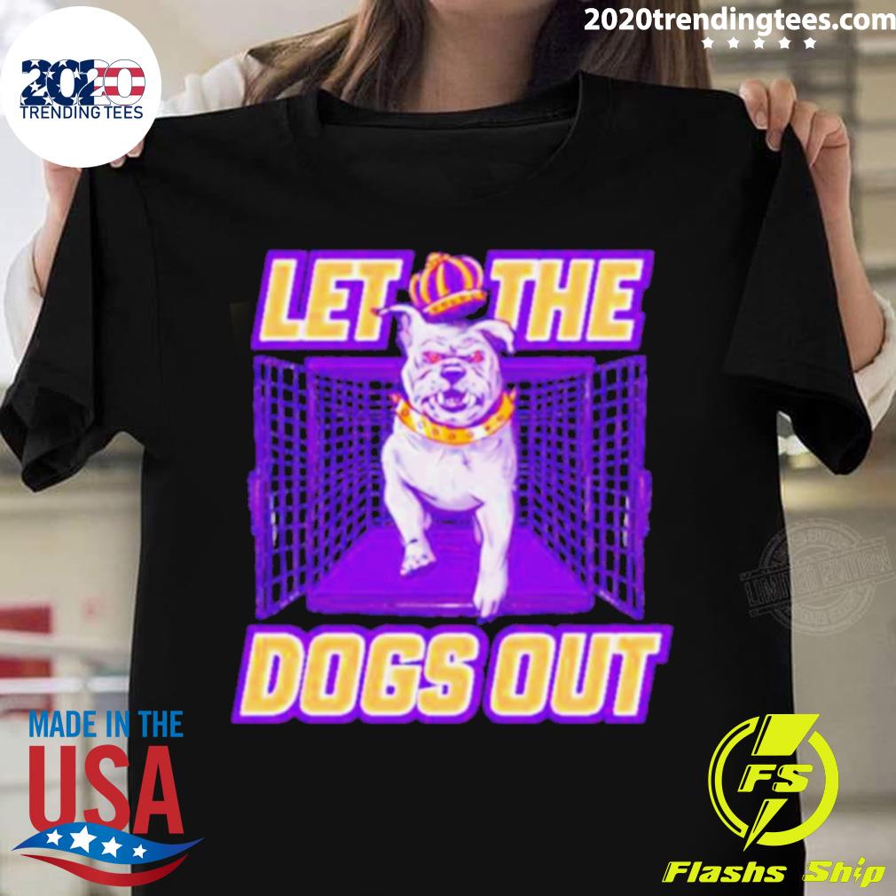 Official james Madison University Let The Dogs Out T-shirt