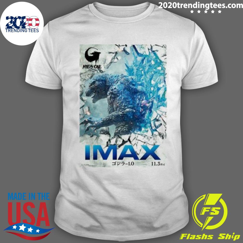 Official japanese Imax Poster For Godzilla Minus One T-shirt