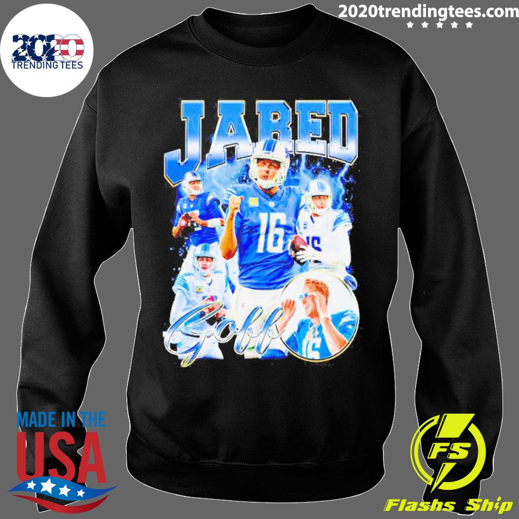 Jared Goff Detroit Lions signature 2023 shirt, hoodie, sweater, long sleeve  and tank top