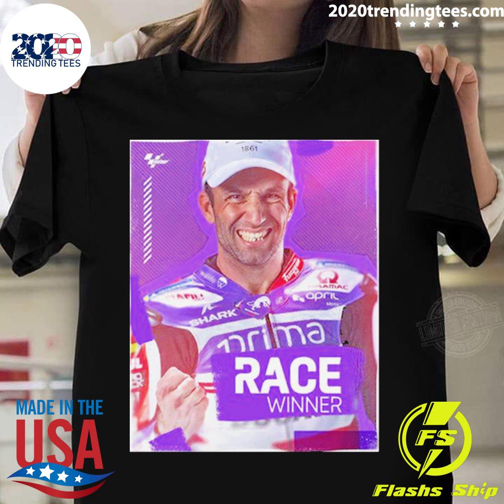 Official johann Zarco A Hell Of A Last Lap Motogp Australian Gp 2023 Race Winner T-shirt