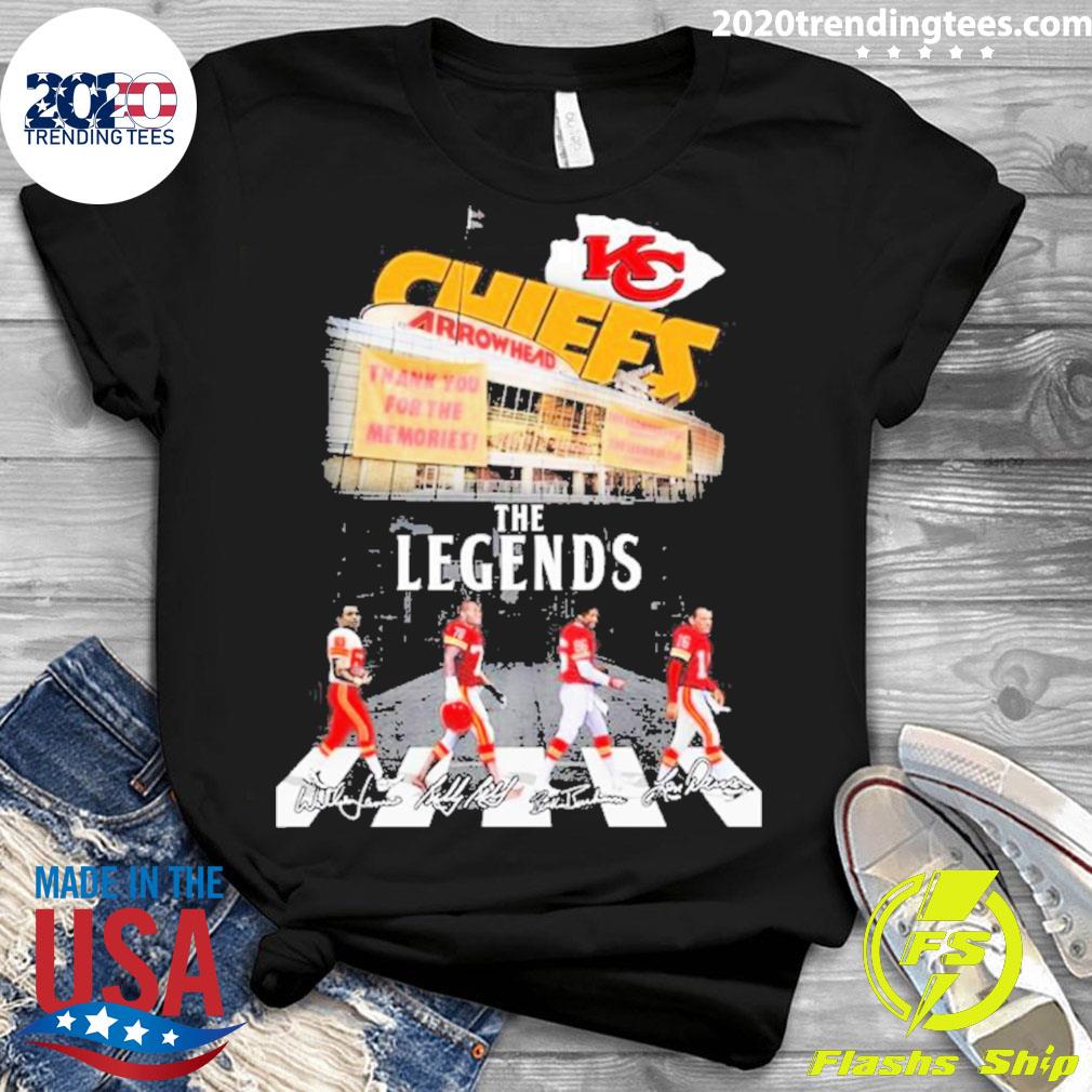 Official Kansas City Chiefs team abbey road signatures shirt, hoodie,  sweater, long sleeve and tank top