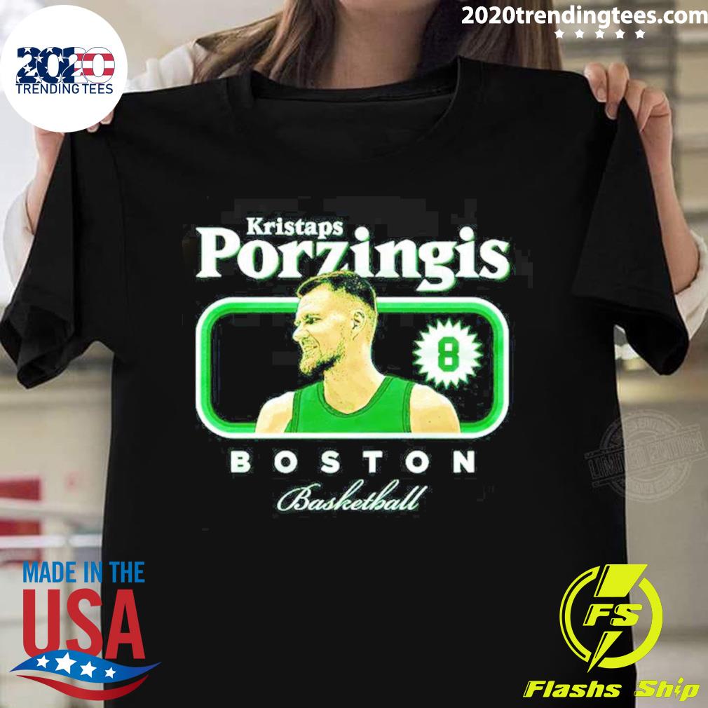 Official kristaps Porzingis Boston Cover T-shirt