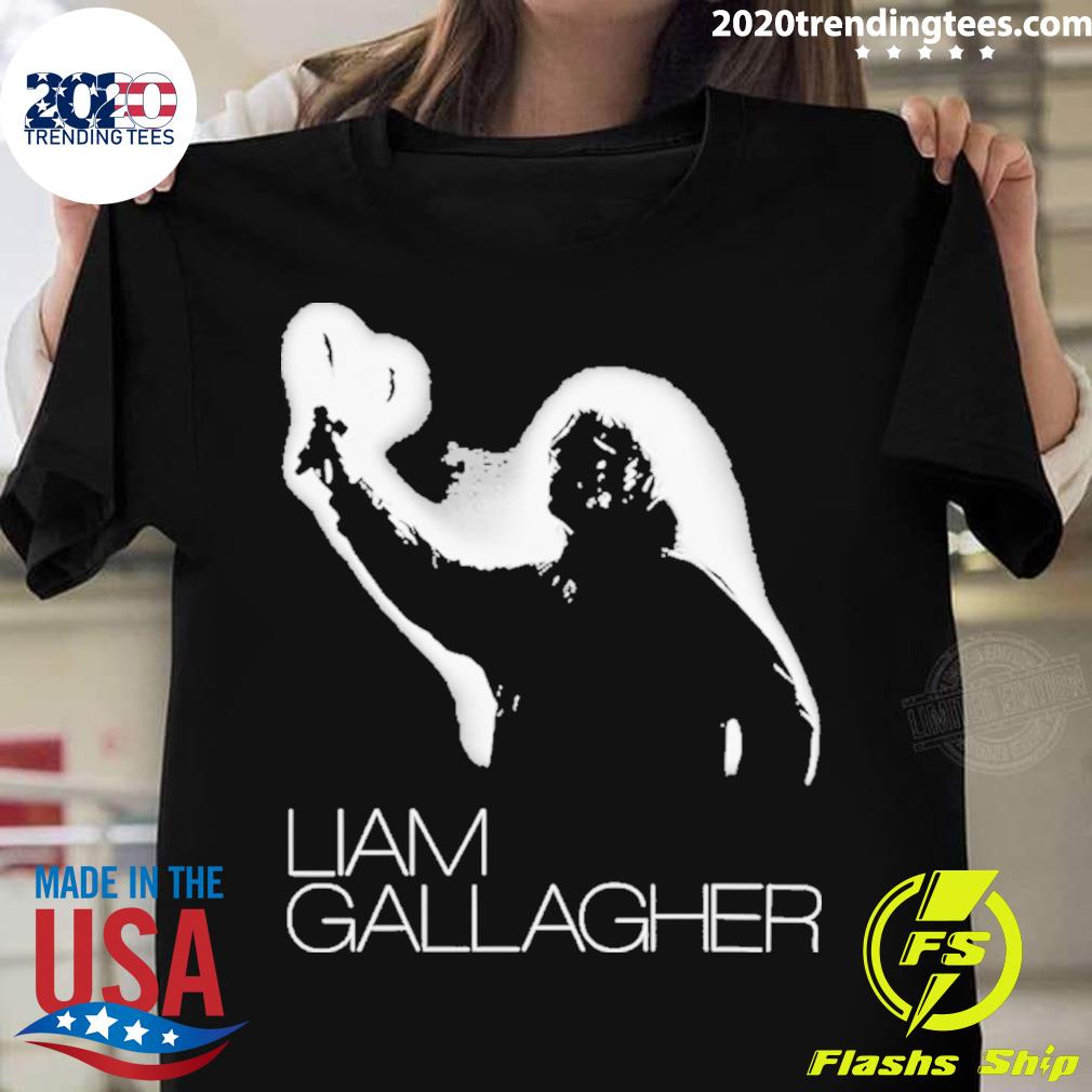 Official liam Gallagher Knebworth 22 Maracas T-shirt