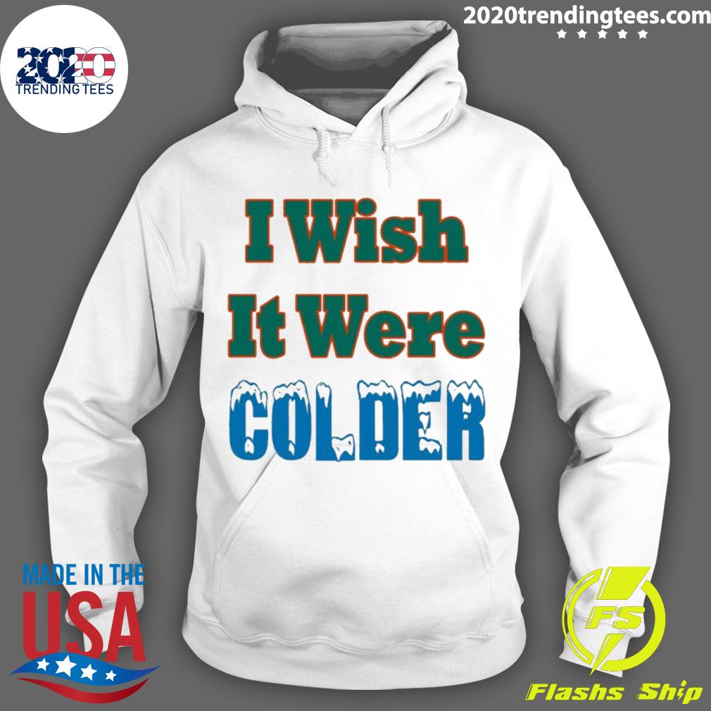 Official Mike McDaniel I Wish It Were Colder T Shirt