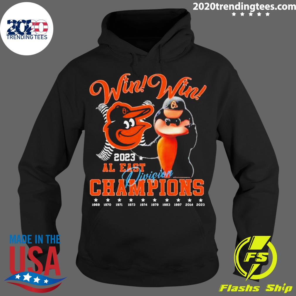 Win Win 2023 Al East Division Champions Baltimore Orioles T-shirt - Shibtee  Clothing