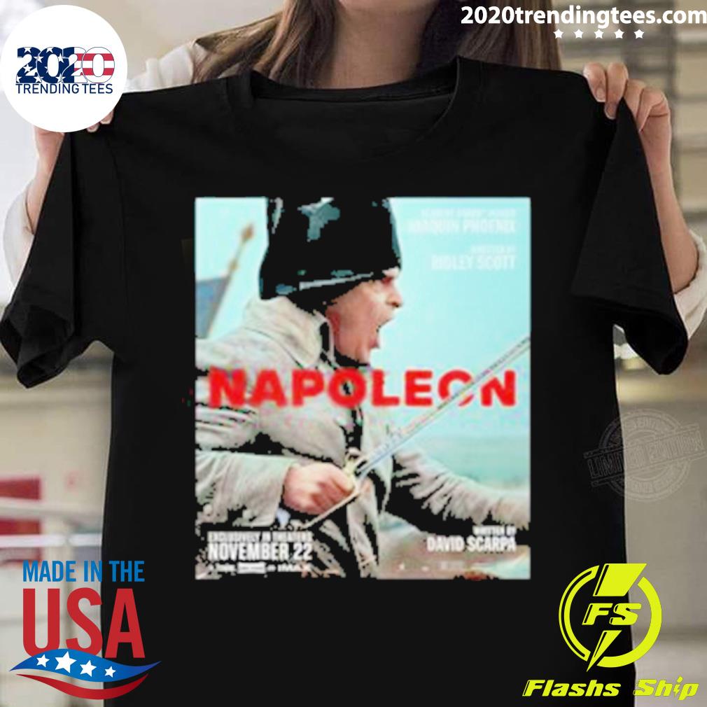 Official napoleon Movie New Poster T-shirt